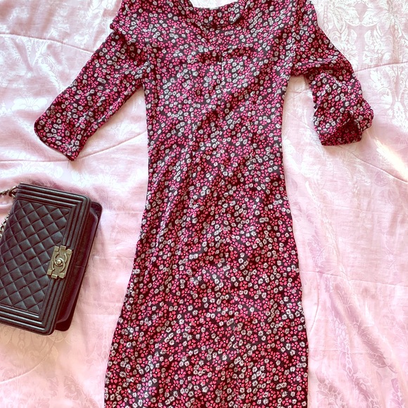 Zara floral midi dress - Picture 1 of 6